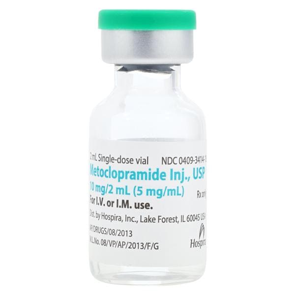 Metoclopramide HCl Injection 5mg/mL SDV 2mL Each