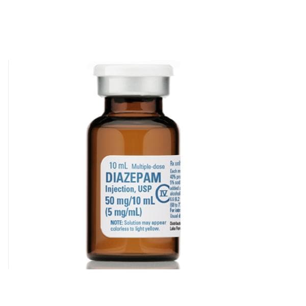 Diazepam Injection 5mg/mL MDV 10mL Each
