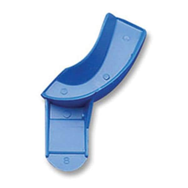 Tray-Aways Disposable Quadrant Impression Tray Solid 8 UL/LR 12/Bg