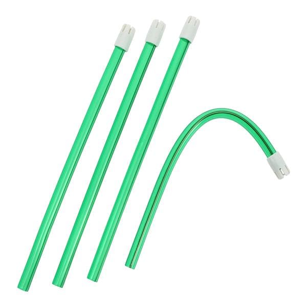 Flexo Saliva Ejectors Green / White Tip 100/Pk, 10 PK/CA