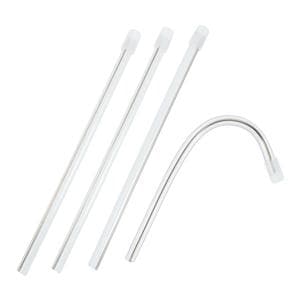 Flexo Saliva Ejectors Clear / White Tip 100/Pk
