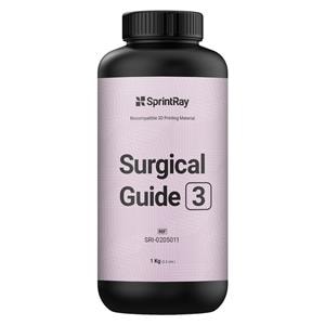 Resin Surgical Guide 3 Clear 1/Bt