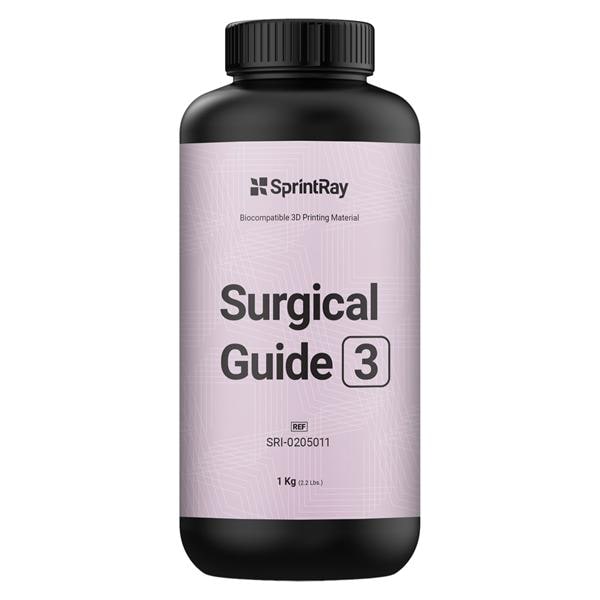 Resin Surgical Guide 3 Clear 1/Bt