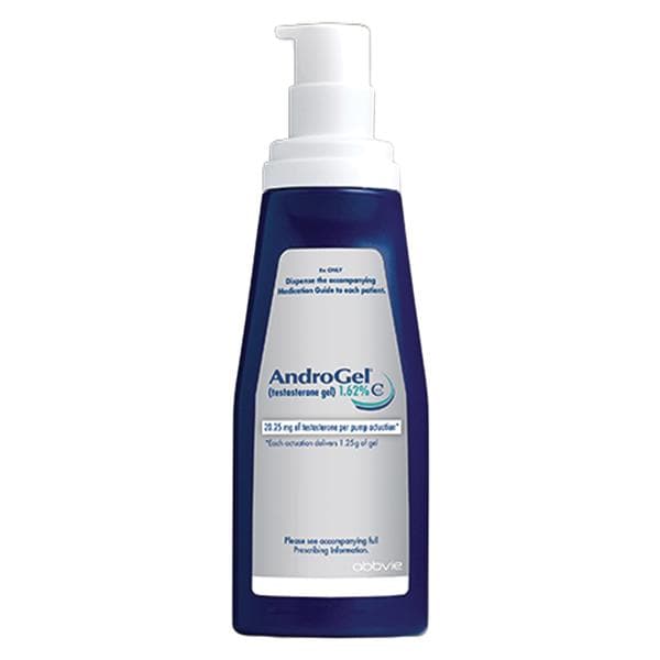 Androgel Topical Gel 1.62% 20.25mg Bottle 88gm Each