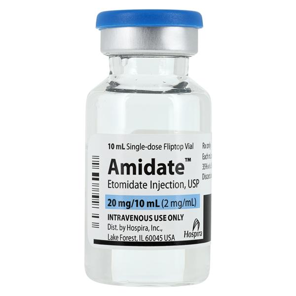 Amidate Injection 20mg SDV 10mL Each