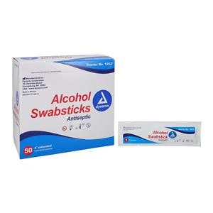 Prep Swabstick Isopropyl Alcohol 70% 1's 4