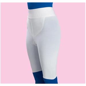 Compression Girdle Above Knee Large White