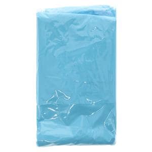 Protective Gown 46 in x 36.5 in Blue Universal Polyethylene Disposable 75/CA