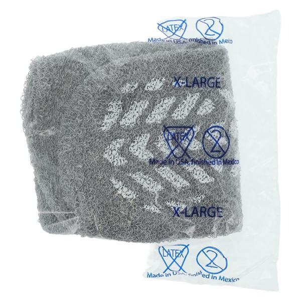 Terry Treads Patient Slippers Terrycloth Gray X-Large Reusable 48Pr/Ca