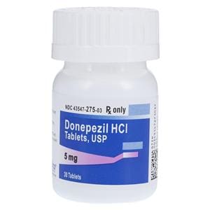 Donepezil HCl Tablets 5mg Bottle 30/Bottle