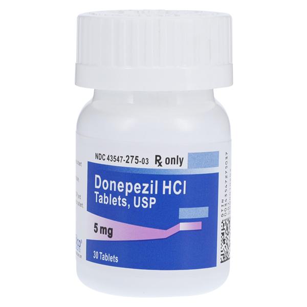 Donepezil HCl Tablets 5mg Bottle 30/Bottle