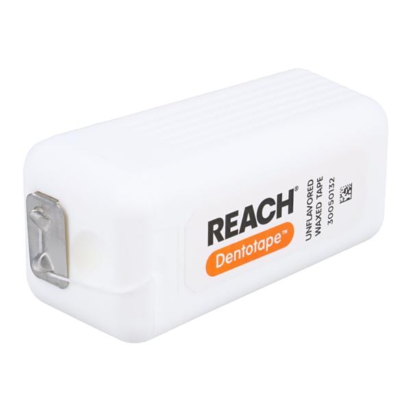 REACH Dentotape Floss Unwaxed 100 Yards Unflavored Ea