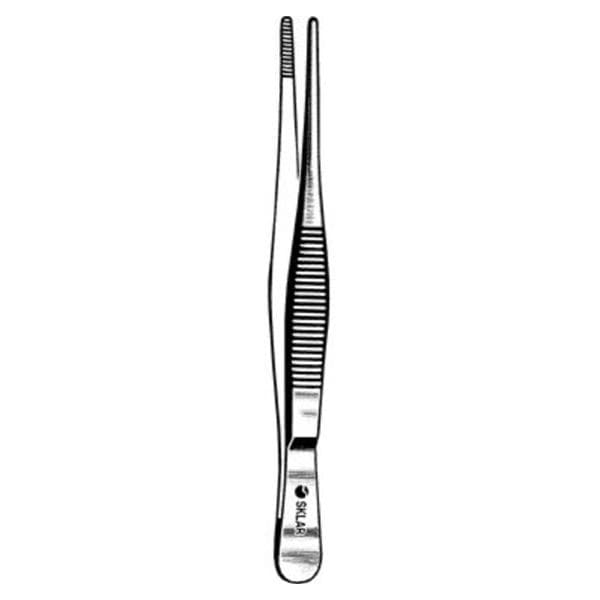 Dressing Forcep Straight 6" Ea