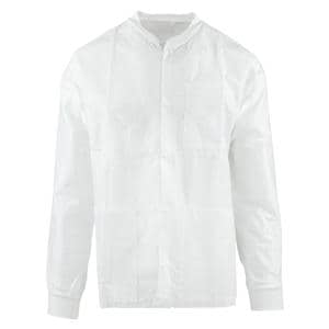 Premium Lab Jacket 3 Layer SMS Medium White 10/Pk