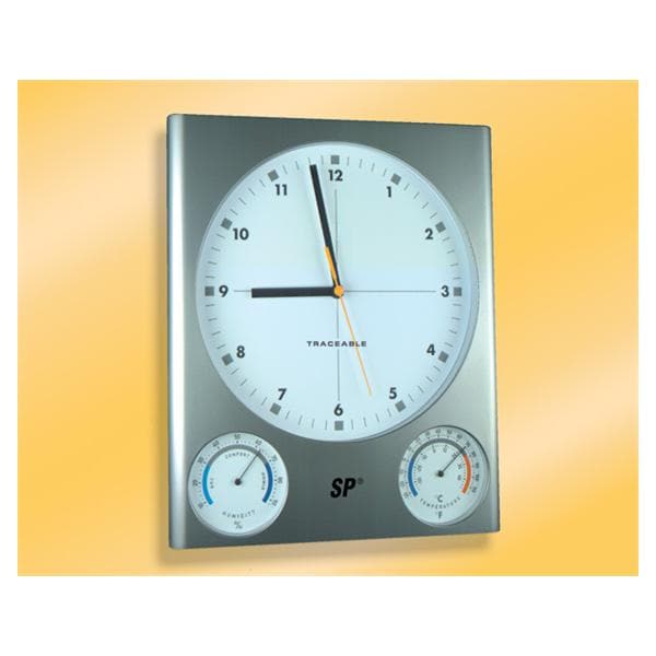 Clock Trace Temp Humidity Wall 1/Ea 1/Ea