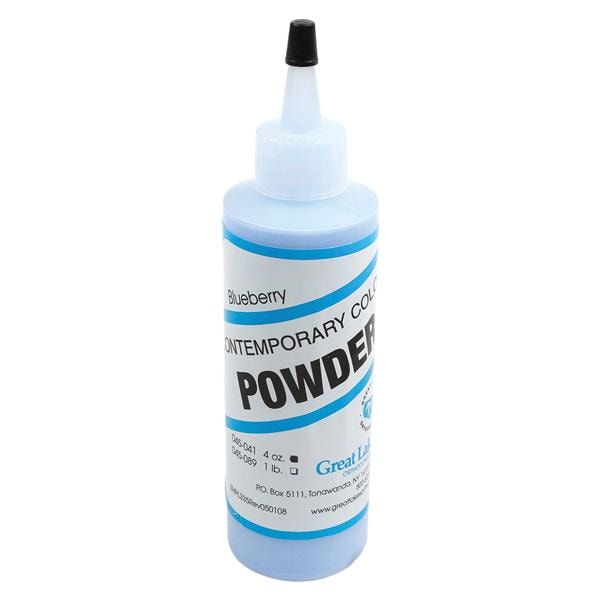 Contemporary Colored Orthodontic Resin Polymer Blueberry 4oz/Ea