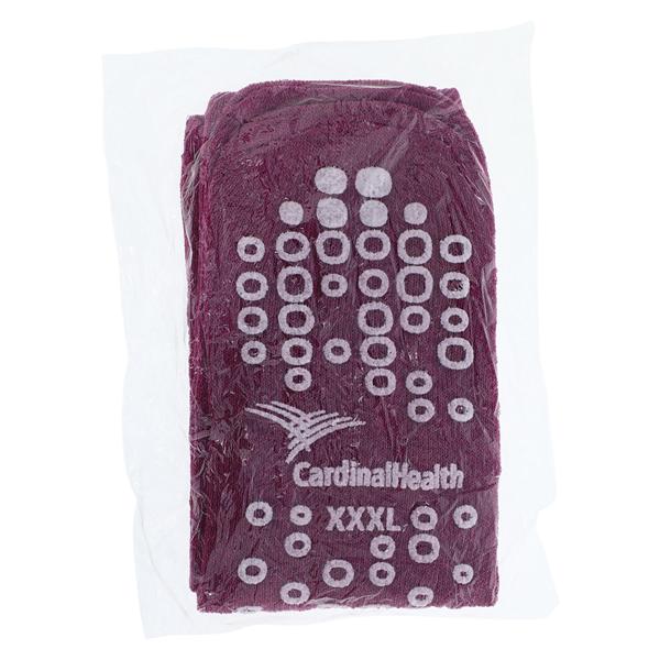 Patient Slippers Cotton/Terry In Purple 3X Large 48/Ca