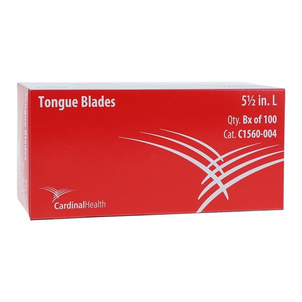 Tongue Depressor 5.5 in Wood Sterile Junior 100/Bx, 10 BX/CA