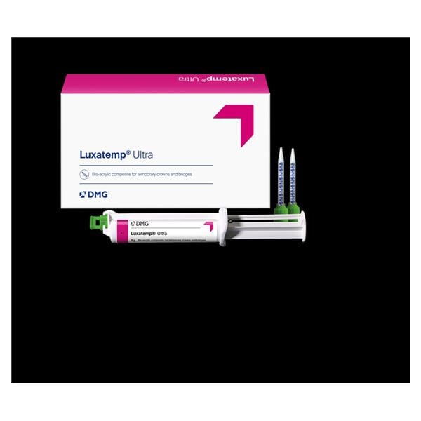 Luxatemp Ultra Smartmix Temporary Material 15 Gm Bleach Light Syringe Package