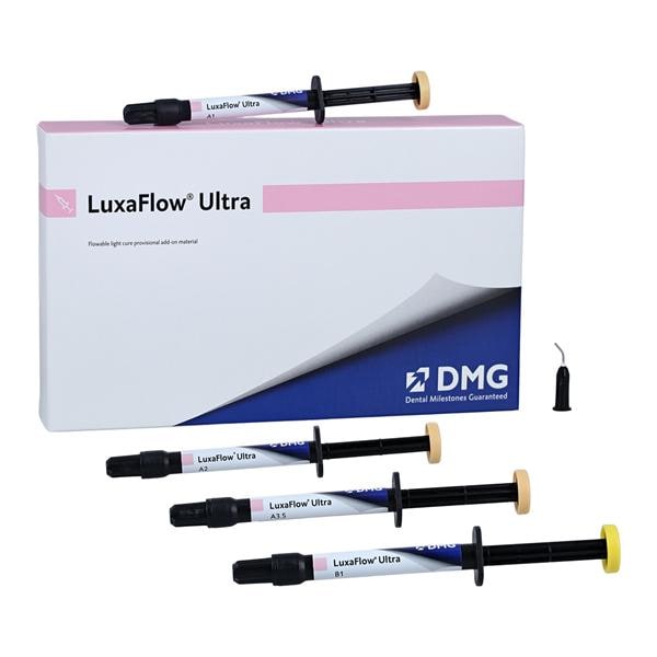 LuxaFlow Ultra Temporary Material Assorted Syringe Intro Kit