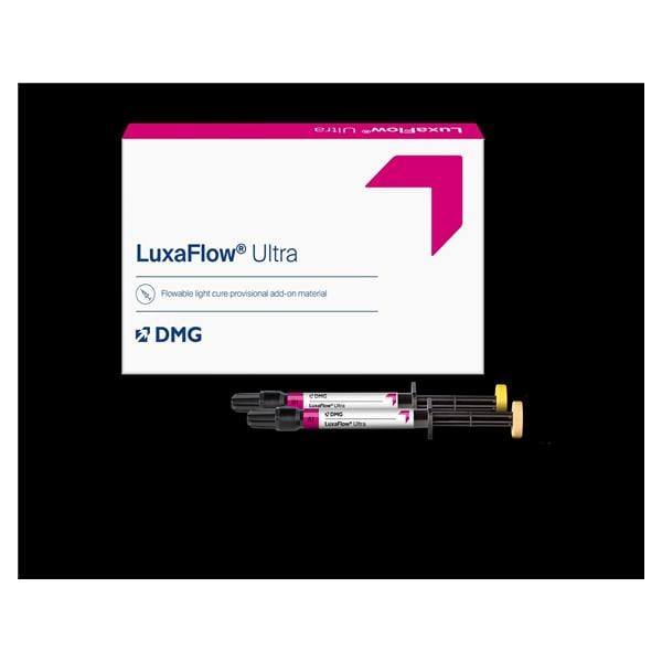 LuxaFlow Ultra Temporary Material 1.5 Gm Bleach Syringe Refill