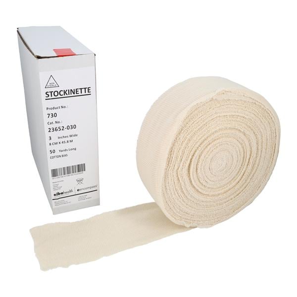 Orthopedic Stockinette Natural 3"x50yd, 12 EA/CA