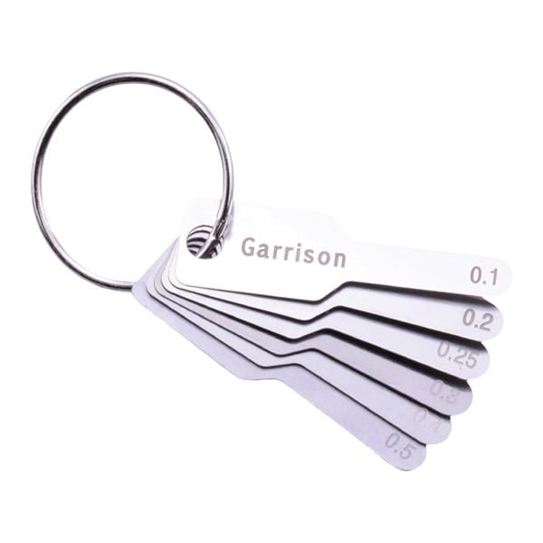 FitStrip Incremental Thickness Gauge Silver Refill Ea