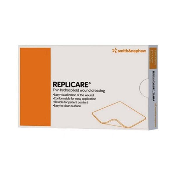Replicare Hydrocolloid Wound Dressing 3-1/2x5-1/2" Polyurethane Film Trans Abs