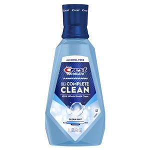 Crest Pro-Health Multi Rinse Invigorating Mint Mouthwash 1 Liter 6/Ca