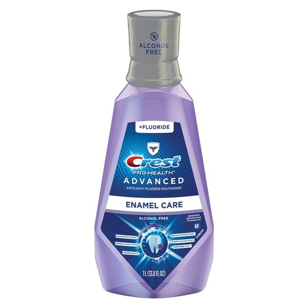 Crest Pro-Health Advanced Anticavity Fresh Mint Mouthwash 1 Liter Bottle 6/Ca