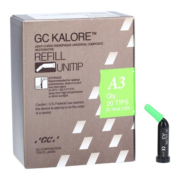 GC Kalore Universal Composite A3 Unitip Refill 20/Bx