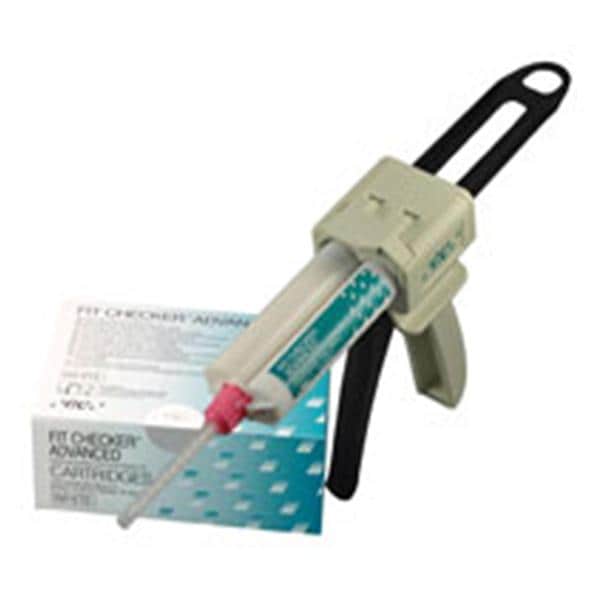 Fit Checker Advanced Occlusal Indicator Vnl Plythr Slcn Crtrdg Pkg Wht 48mL 2/Pk