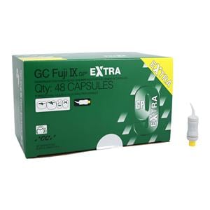 GC Fuji IX GP EXTRA Glass Ionomer Capsule A3 Refill 48/Bx