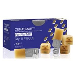 CERASMART HT Milling Blocks High Translucency 12 A1 For PlanMill 5/Pk