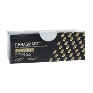 CERASMART HT Milling Blocks High Translucency 14 A2 For CEREC 5/Pk