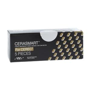 CERASMART HT Milling Blocks High Translucency 14 A3.5 For CEREC 5/Pk