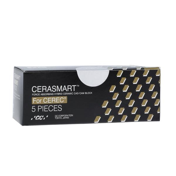 CERASMART LT Milling Blocks Low Translucency 14L A2 For CEREC 5/Pk
