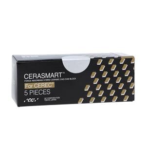 CERASMART Milling Blocks High Translucency 14L Bleach For CEREC 5/Pk