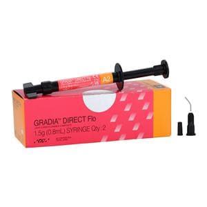 Gradia Direct Flo Flowable Composite A2 Syringe Refill 2pk