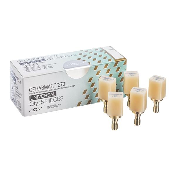 CERASMART 270 LT Milling Blocks Low Translucency 14 A1 For Universal 5/Bx