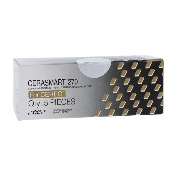 CERASMART 270 HT Milling Blocks High Translucency 12 A1 For CEREC 5/Bx