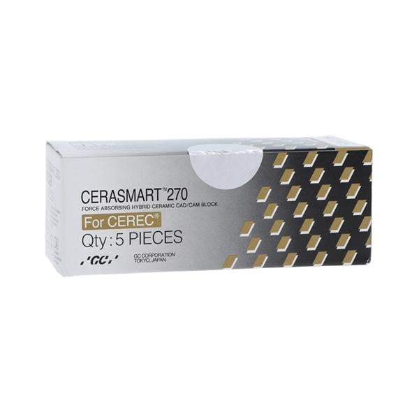 CERASMART 270 HT Milling Blocks High Translucency 12 A2 For CEREC 5/Bx