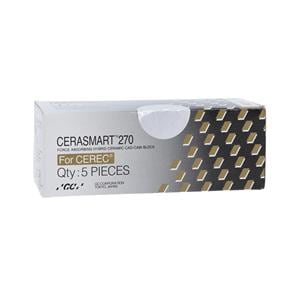 CERASMART 270 HT Milling Blocks High Translucency 12 A3 For CEREC 5/Bx