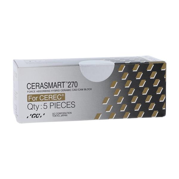 CERASMART 270 HT Milling Blocks High Translucency 14 A3.5 For CEREC 5/Bx