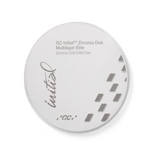 Initial Multilayer Elite Zirconia Disc OM2 98.5x14mm Ea