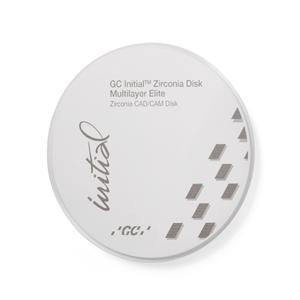 Initial Multilayer Elite Zirconia Disc OM3 98.5x16mm Ea