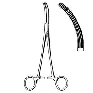 Heaney-Ballentine Hemostatic Forcep Curved Ea