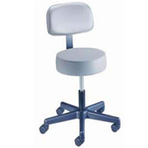 Value Plus Exam Stool Gunmetal 250lb Capacity