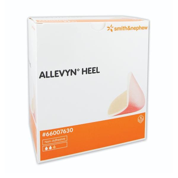 Allevyn Hydrocellular Trilaminate Dressing 4-1/2x5-1/2" Sterile Hl NAdh Abs LF, 6 BX/CA