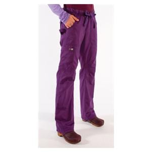 Scrub Pant 6 Pockets Large Amethyst Womens Ea